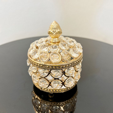 Crystal Gilded Jewel Box
