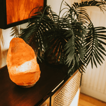 6" - 8" Inches Big Himalayan Pink Salt Lamp Natural Rock Shape for Home Decoration