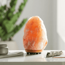 6" - 8" Inches Big Himalayan Pink Salt Lamp Natural Rock Shape for Home Decoration