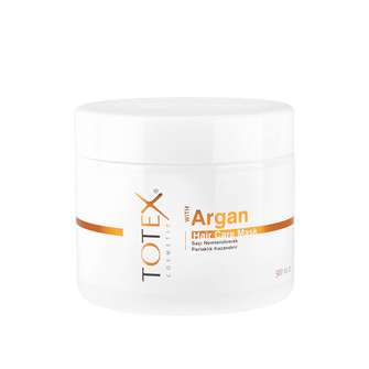 TOTEX Hair Mask Argan for Damaged Hairs 500 ml- Vitamins Enriched Hair Mask- Intensive conditioning treatment for hairs