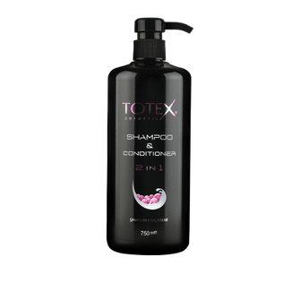 TOTEX Hair care 2 in 1  Shampoo 750 ml- for men and women - Best Hair Shampoo for Deep Cleansing with All Natural and Herbal Ingredients